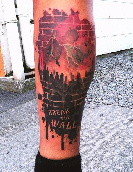 Tattoos - Trash Polka Tattoo - 130831